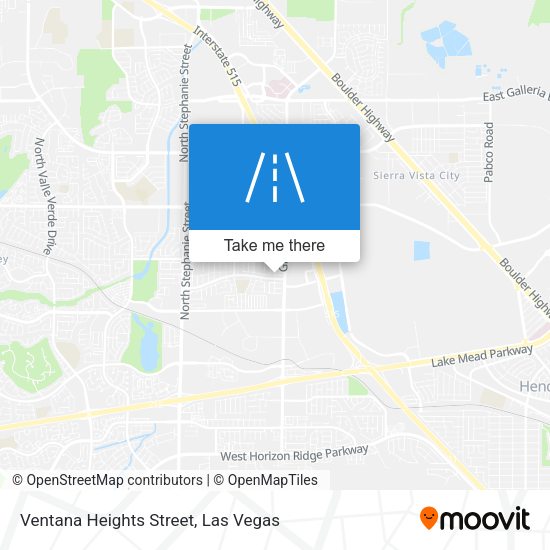 Mapa de Ventana Heights Street