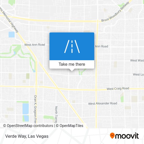 Mapa de Verde Way