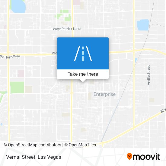 Mapa de Vernal Street