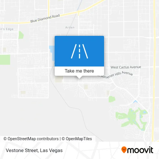 Vestone Street map