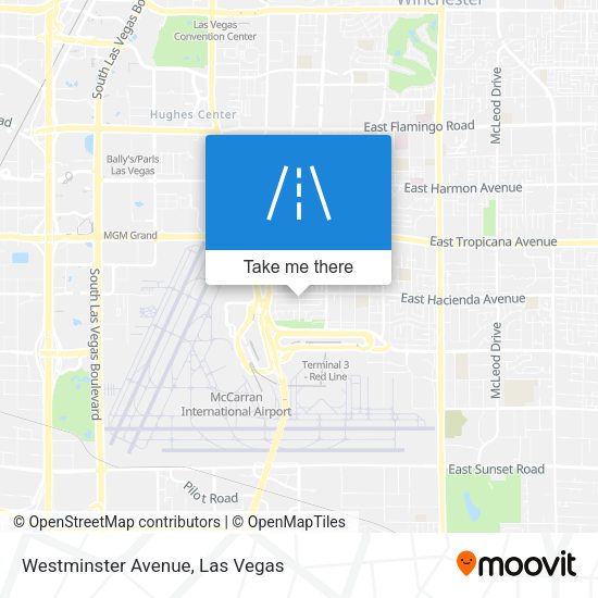 Mapa de Westminster Avenue
