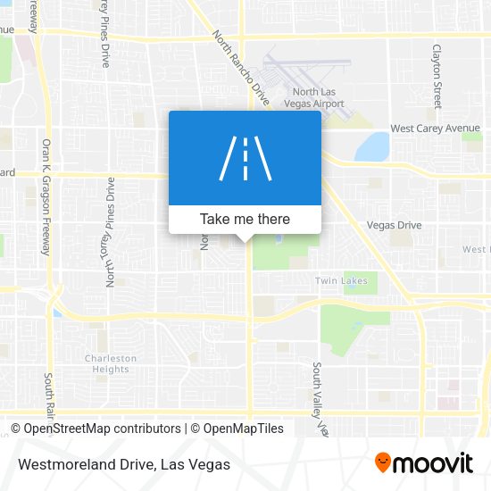 Westmoreland Drive map