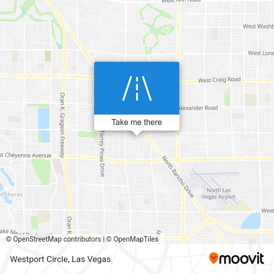 Mapa de Westport Circle