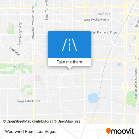 Mapa de Westwind Road