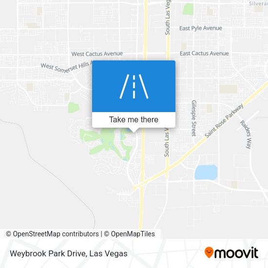 Weybrook Park Drive map