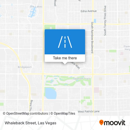 Whaleback Street map