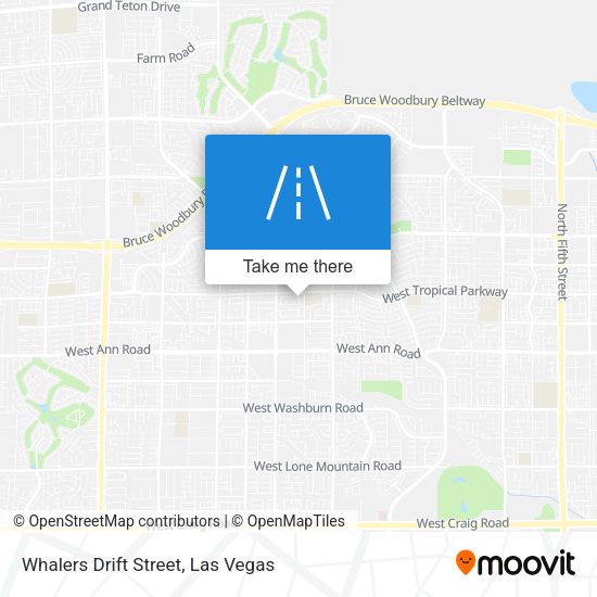 Mapa de Whalers Drift Street