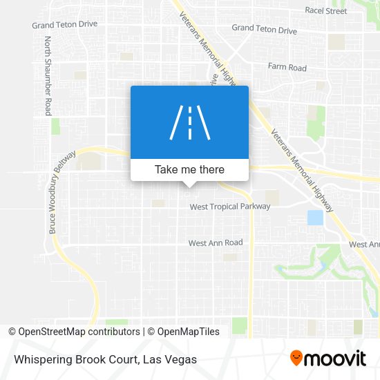 Whispering Brook Court map