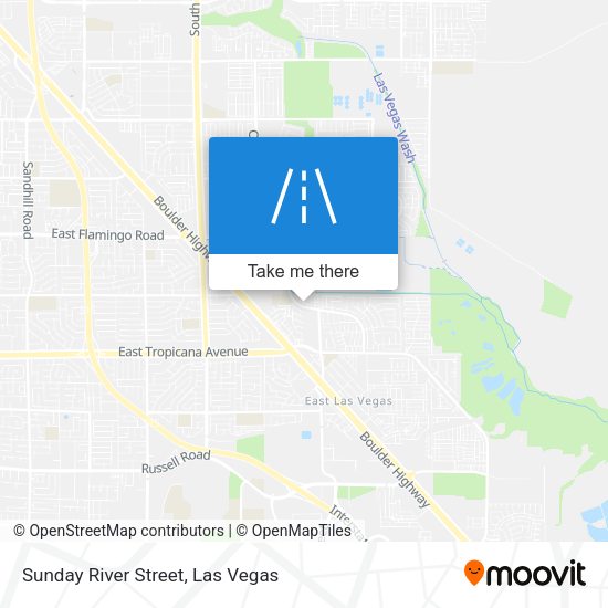 Mapa de Sunday River Street
