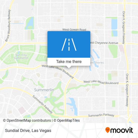 Mapa de Sundial Drive