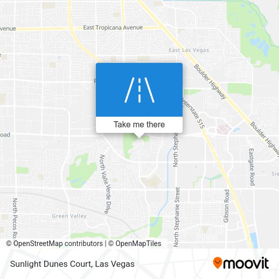 Sunlight Dunes Court map