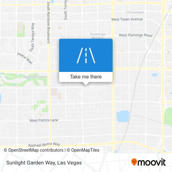 Sunlight Garden Way map