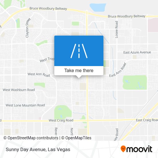 Sunny Day Avenue map