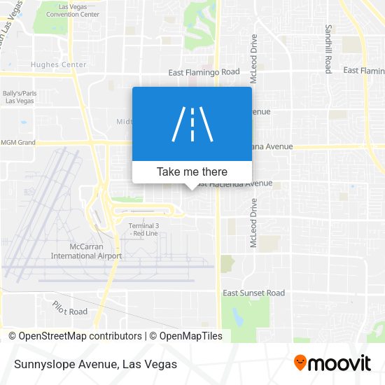 Sunnyslope Avenue map