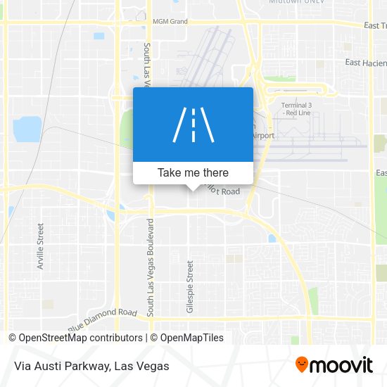 Mapa de Via Austi Parkway
