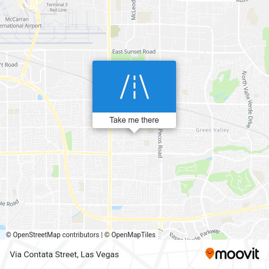 Via Contata Street map