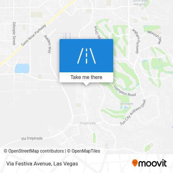 Mapa de Via Festiva Avenue