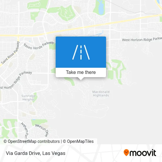 Via Garda Drive map