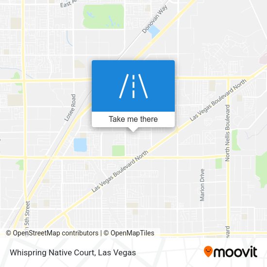 Whispring Native Court map