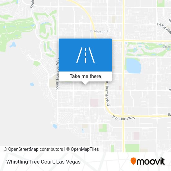 Whistling Tree Court map