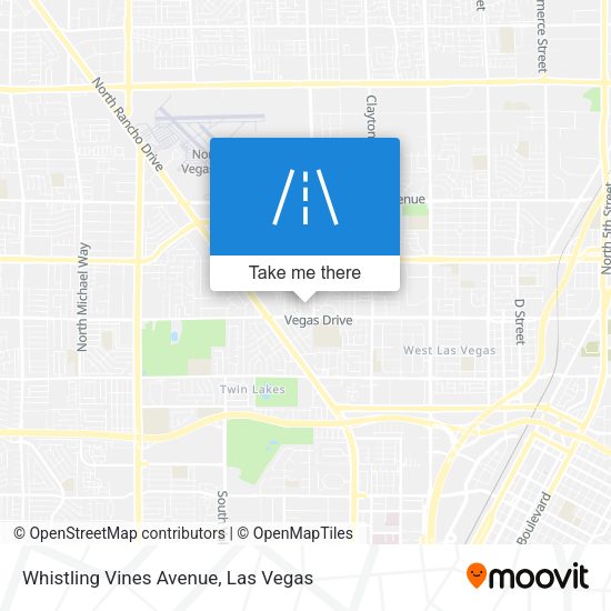 Whistling Vines Avenue map