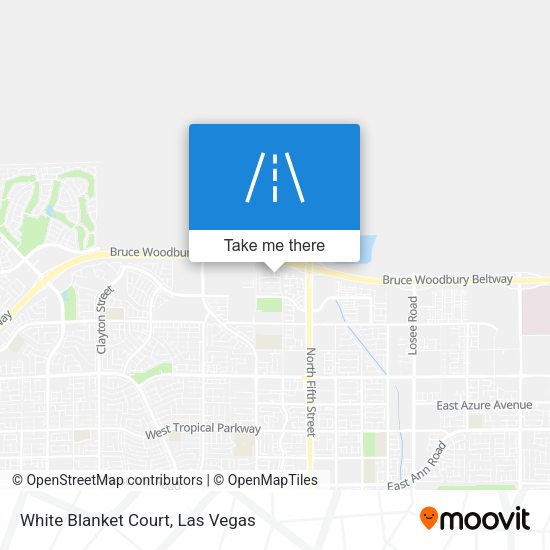 White Blanket Court map