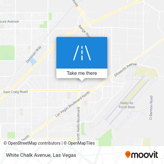 Mapa de White Chalk Avenue