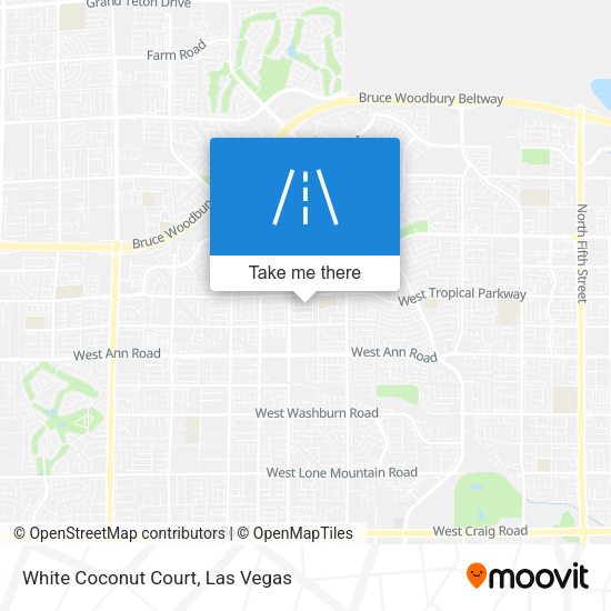 Mapa de White Coconut Court