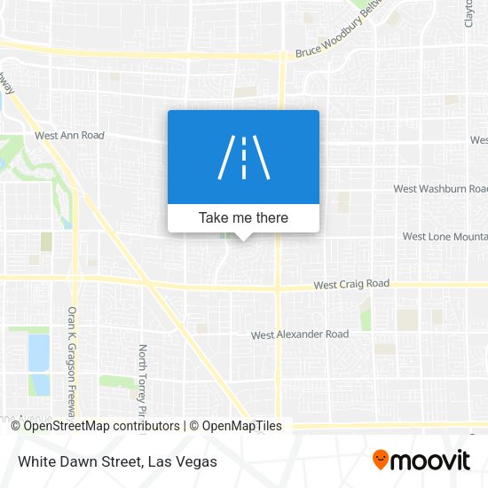 White Dawn Street map