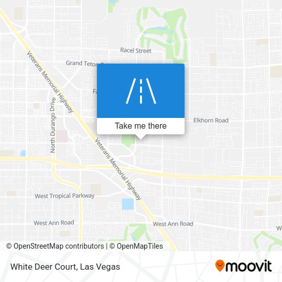 Mapa de White Deer Court