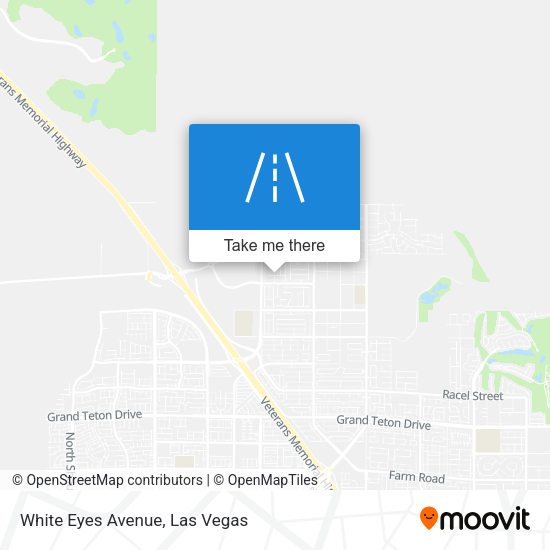 White Eyes Avenue map