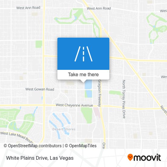 White Plains Drive map