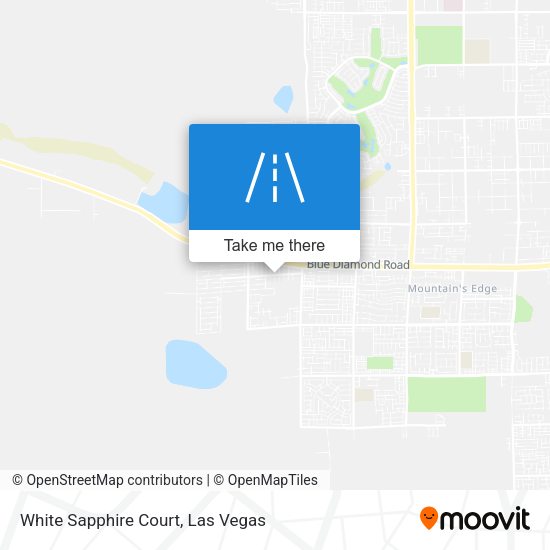 White Sapphire Court map