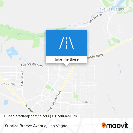 Sunrise Breeze Avenue map