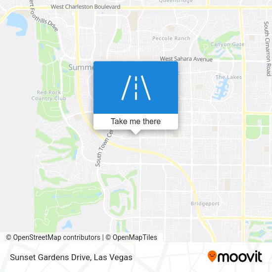 Mapa de Sunset Gardens Drive