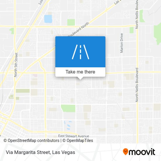 Via Margarita Street map