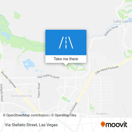 Mapa de Via Stellato Street