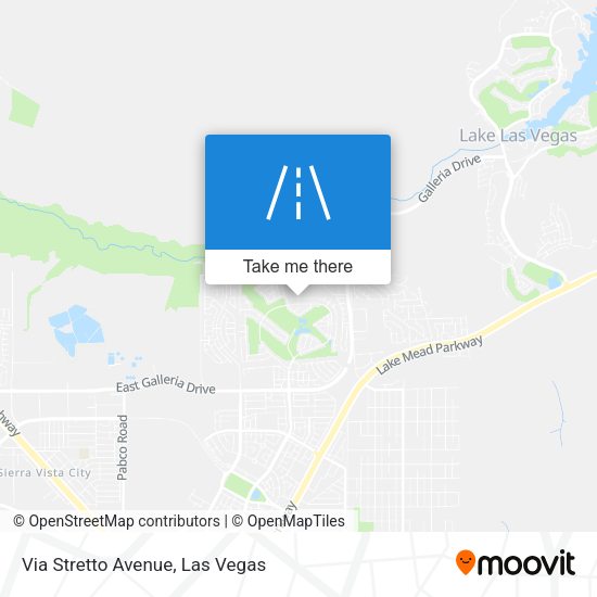 Via Stretto Avenue map