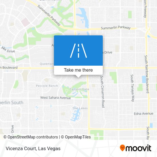 Vicenza Court map