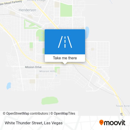 Mapa de White Thunder Street