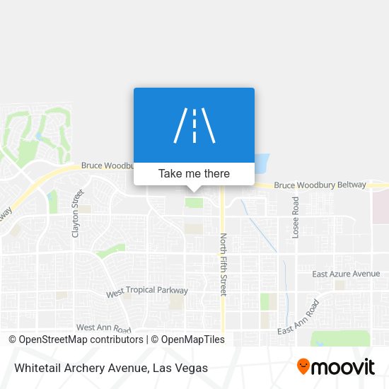 Whitetail Archery Avenue map