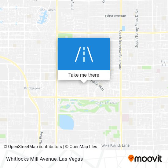 Mapa de Whitlocks Mill Avenue