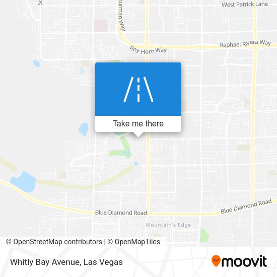Mapa de Whitly Bay Avenue