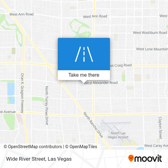 Wide River Street map