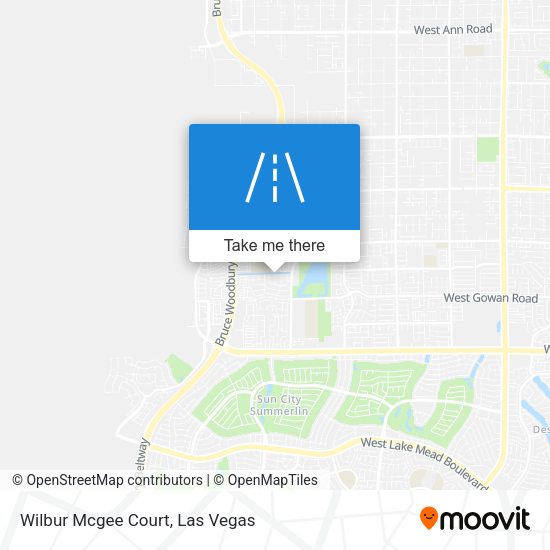 Wilbur Mcgee Court map