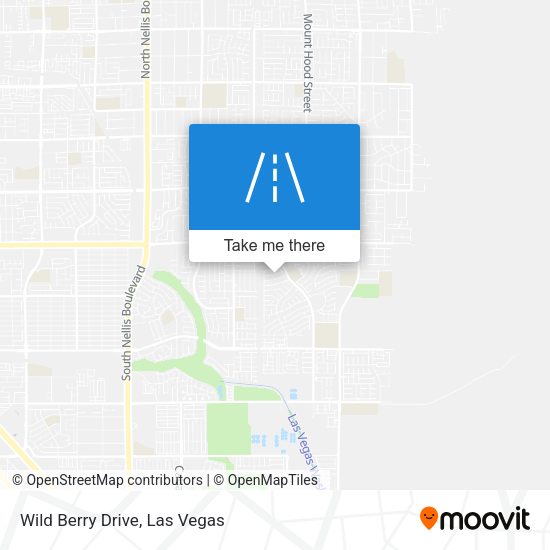 Wild Berry Drive map