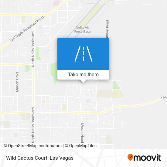 Mapa de Wild Cactus Court