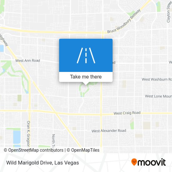 Wild Marigold Drive map