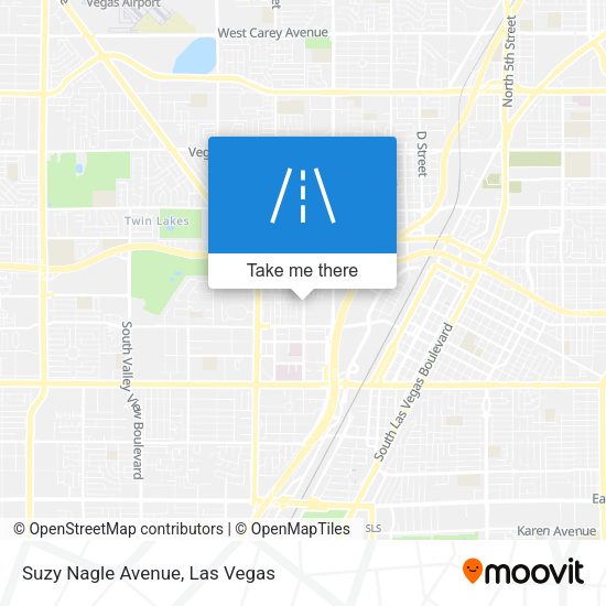 Suzy Nagle Avenue map
