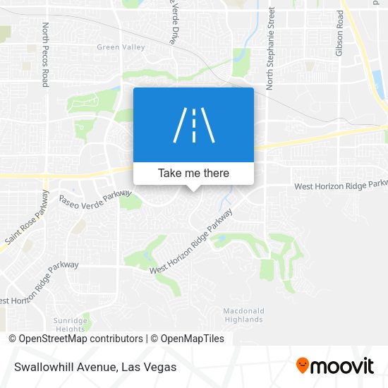 Swallowhill Avenue map